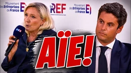 Marine Le Pen se fait recadrer par Gabriel Attal ?
