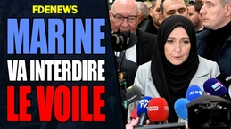 Marine Le Pen veut interdire le voile via referendum Marine Le Pen veut interdire le voile via referendum