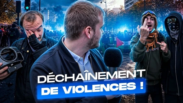 Matériel explosé, cadreur blessé : l'extrême gauche passe un nouveau cap de violence !