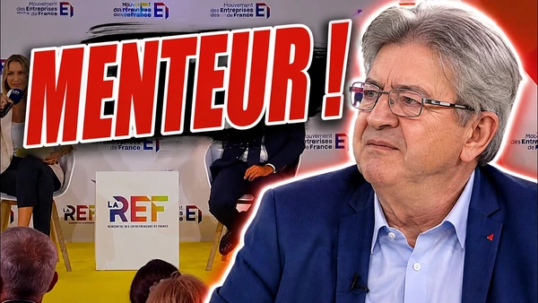 Mélenchon face au MEDEF : je détruis ses mensonges