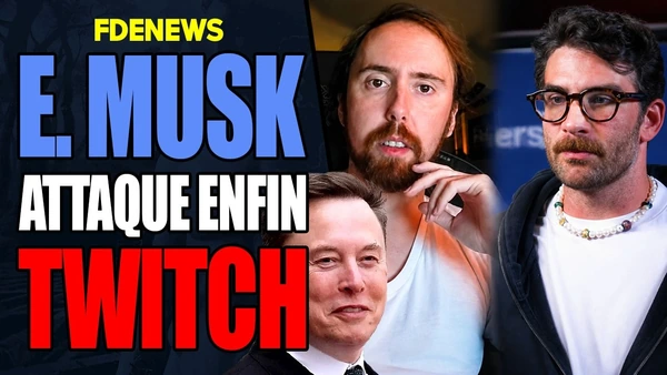 MUSK ATAQUE TWITCH ET S’INQUIÈTE DE LA DISCRIMINATION SUR CETTE PLATEFORME
