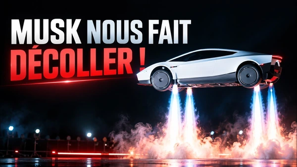 Ok, MUSK nous présente des VOITURES VOLANTES, OKLM !!!