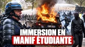On est allés à la manifestation étudiante du 13 octobre