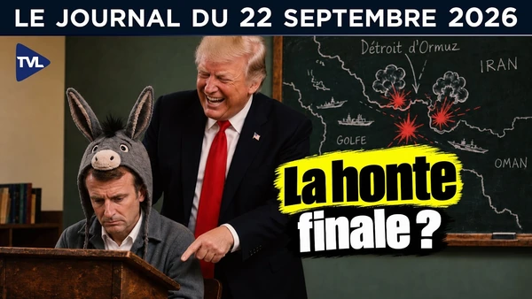 Ormuz, Ukraine : Macron et la pénurie de carburants à la merci de Trump - JT du mardi 22 sept. 2026
