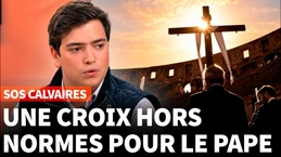 Pape Léon XIV : les secrets de la croix géante du Stade de France