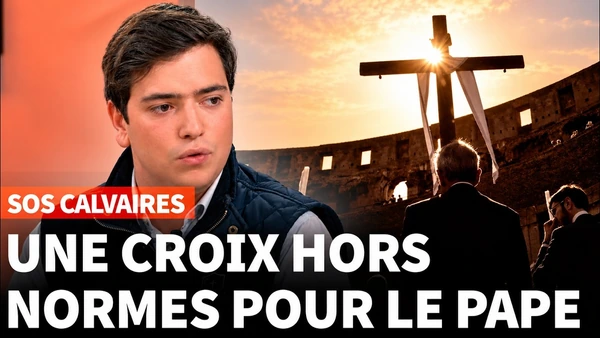 Pape Léon XIV : les secrets de la croix géante du Stade de France