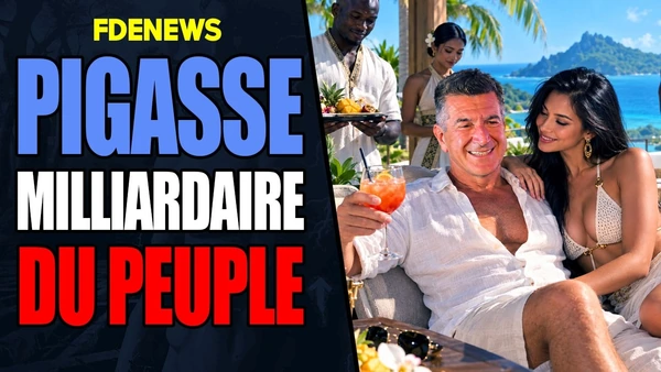 Pigasse claque 500k sur une île avec sa sugar baby