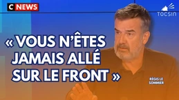 Régis Le Sommier recadre les reporters de plateau, comme BHL et sa chemise blanche Régis Le Sommier recadre les reporters de plateau, comme BHL et sa chemise blanche