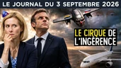 Russie/Allemagne, un drone d’incident - JT du jeudi 3 septembre 2026 Russie/Allemagne, un drone d’incident - JT du jeudi 3 septembre 2026