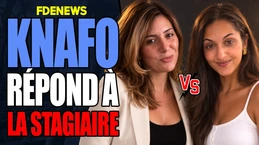 Sarah knafo détruit la stagiaire de l'humanité