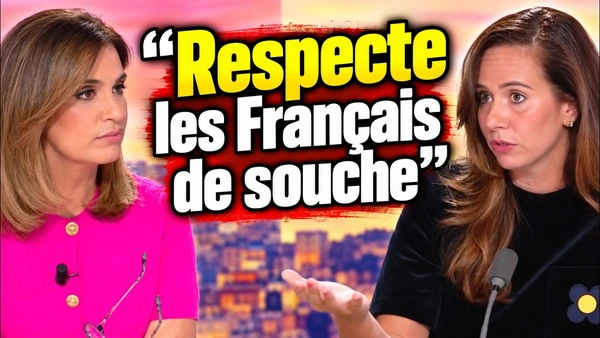 Sarah Knafo RECADRE Sonia Mabrouk sur les français de souche