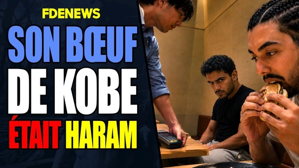 SON BŒUF DE KOBE HALLAL NE LUI CONVIENT PAS, IL S'INSURGE