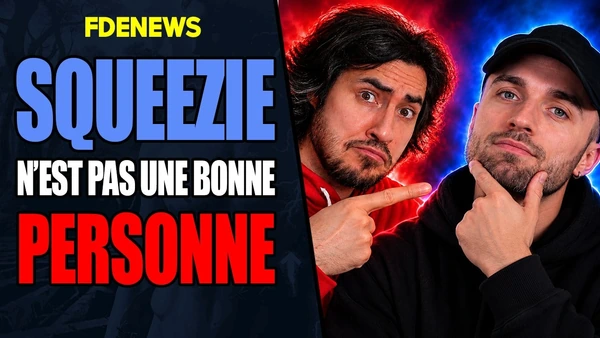 Squeezie est une très mauvaise personne, il s'en prend à astérion