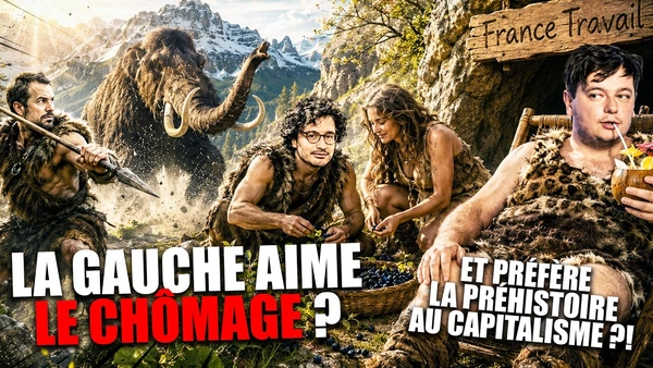 Un chômeur veut des vacances ! (Slama le soutient + la Gauche préfère la préhistoire au capitalisme)