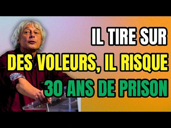 Un héros tire sur des voleurs, il risque 30 ans : scandaleux !