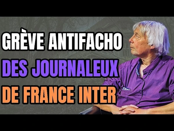 Vive la grève antifacho des journaleux de France Inter