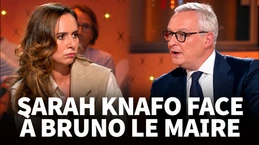 «Vous nous avez endettés» : le face-à-face Knafo-Le Maire