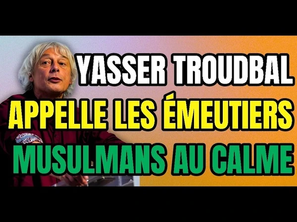 Yasser Troudbal appelle au calme les émeutiers
