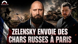 Zelensky envoie des chars russes à Paris Zelensky envoie des chars russes à Paris